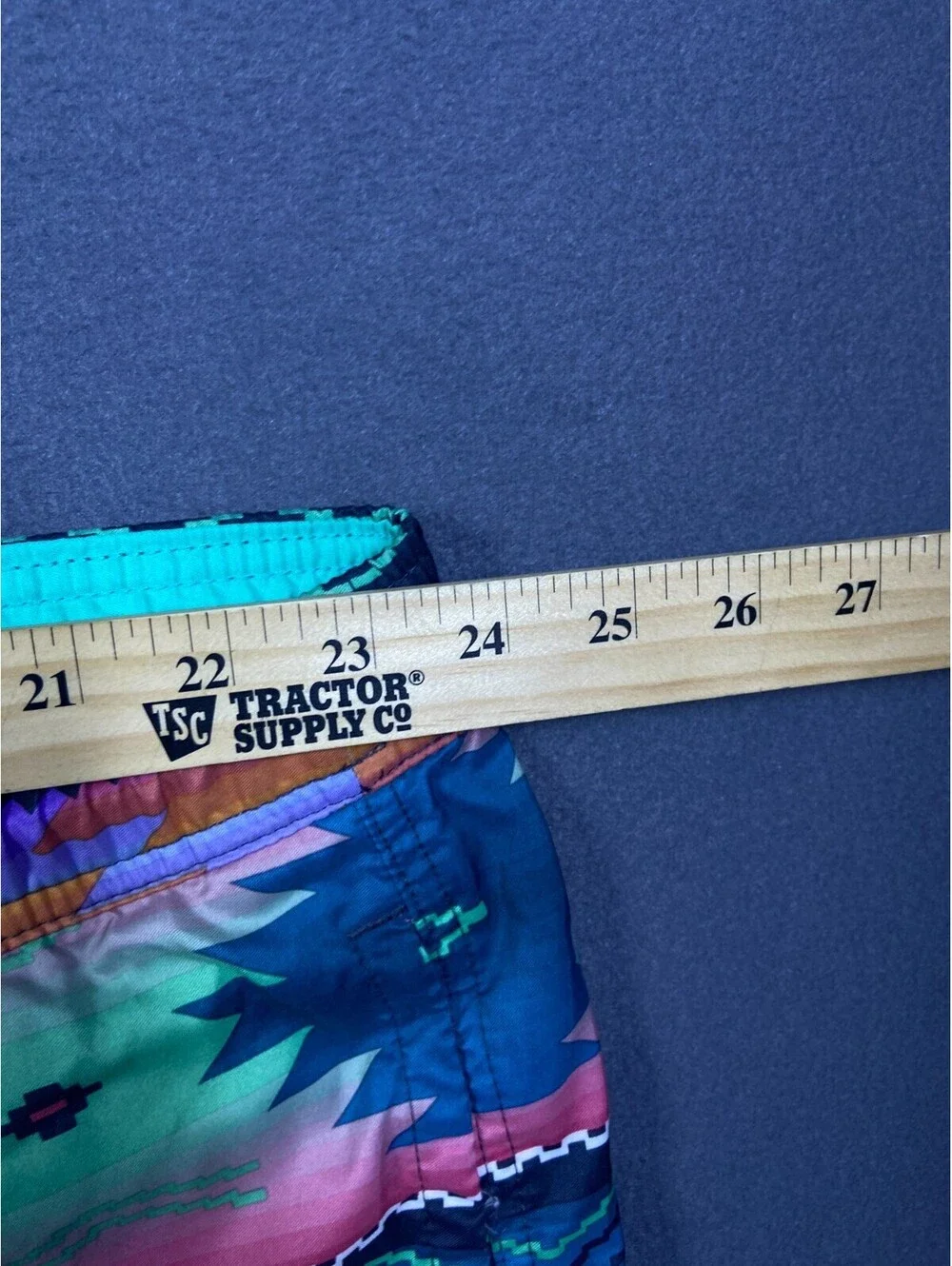 No Boundaries Y2K Surf Tribal Aztec Geometric Swim Trunks Mens XXL (44-46) EUC!
